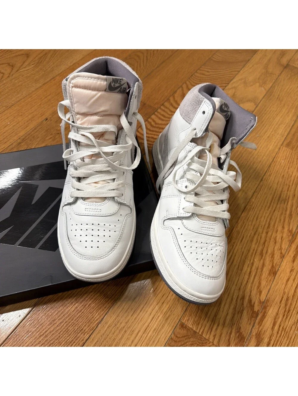 Size US 10.5 US Men’s Nike Air Ship PE SP  DZ3497 100 White/Tech Grey